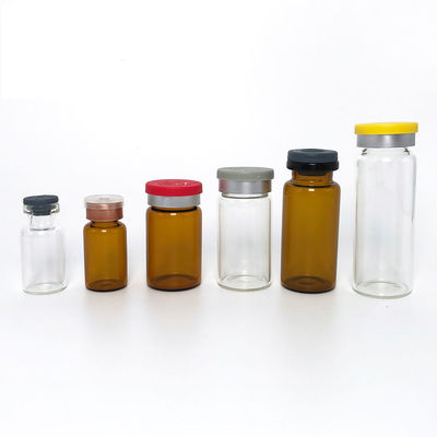 Niet-steriele Farmaceutische 20CC ND11 Amber Glass Bottle