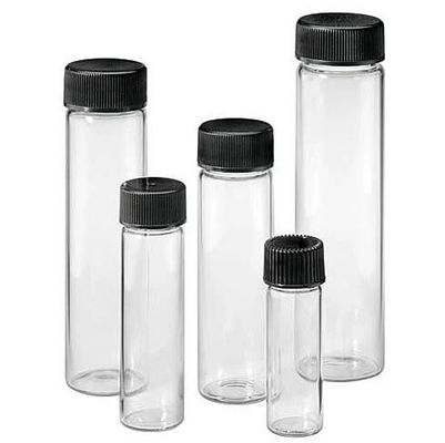 Zwart Phenolic GLB Neutrale 4.5ml de Schroefdopflesjes van 1 Borrelglas