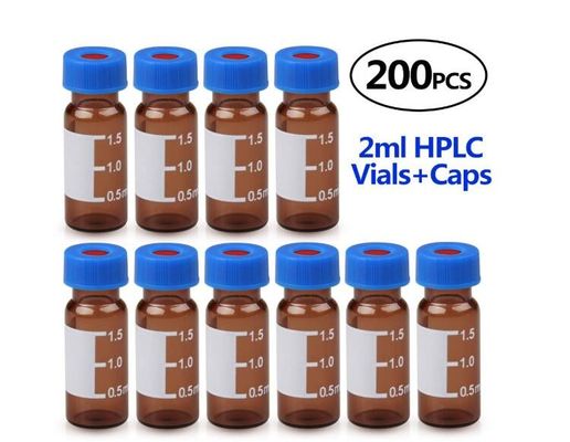 Vlakke Basis1.5ml HPLC Lage het Glasflesjes van Borosilicate