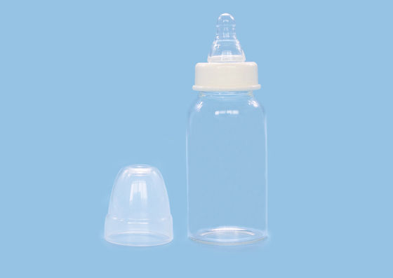 De ergonomische Zuigeling 3oz kalibreerde Pasgeboren Glasflessen