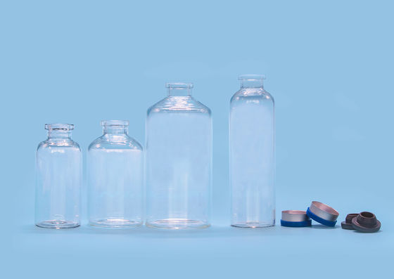 Het Glasfles van het injectieschroefdraad 30ml DIN10 Borosilicate