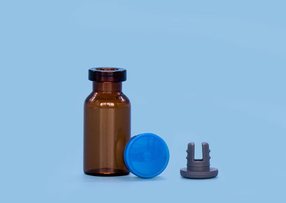 Schokbestendige Rubber het Glas Medische Flesjes van Kurk Steroid 3 ml