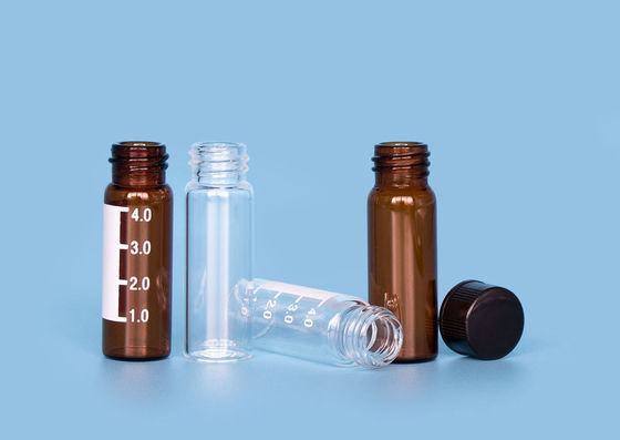 DIN 1mm Reagens 3 ml Biomedische GPI GCA Amber Glass Vials