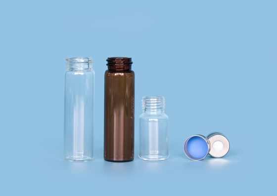 Zuurvast PE septum de Schroefdopflesjes van het 10 borrelsglas