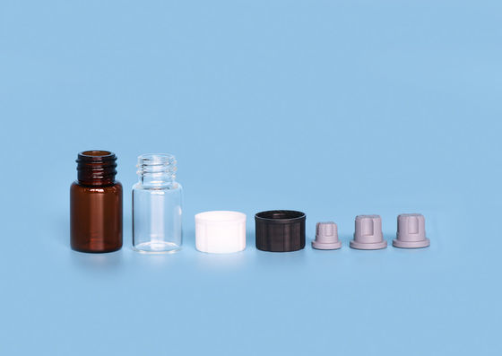 Hete het Stempelen Borosilicate de Steekproefflesjes van het Schroef2ml 12mm Glas