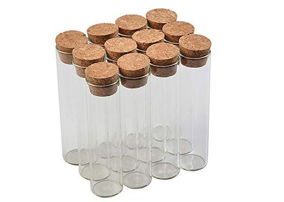 Vlakke het GlasReageerbuizen van de Bodemchemie OD40 250mm Borosilicate